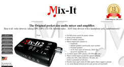 Desktop Screenshot of mixitproducts.com